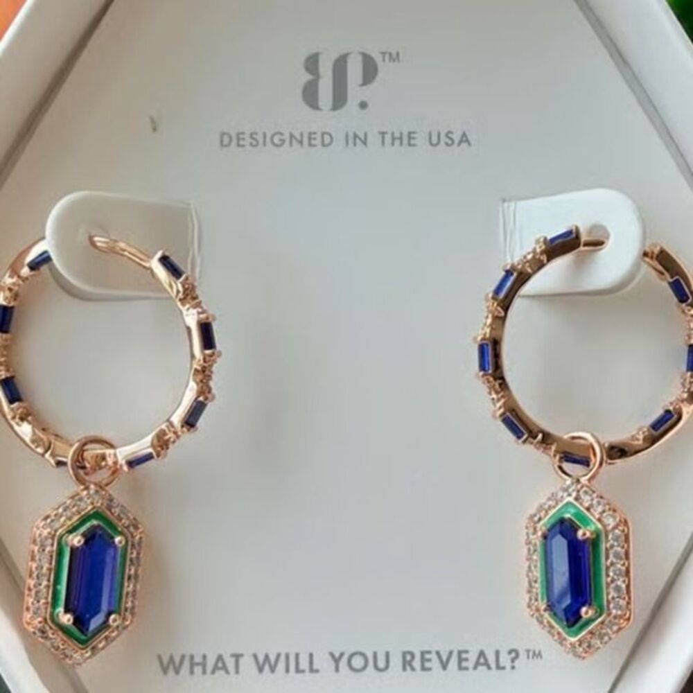 BP Enamel Earrings - Very Classy